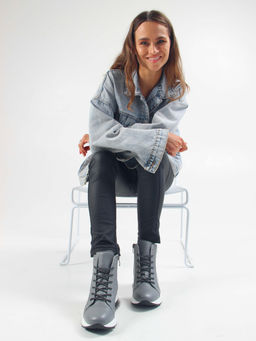 Ботинки 311.AVATARbl. Серый макс/Мех