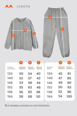 Костюм для мальчика из футера Happyfox