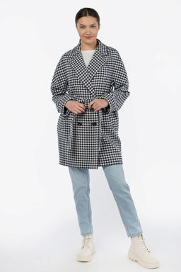 Пальто женское демисезонное (пояс) - El podio фото 2