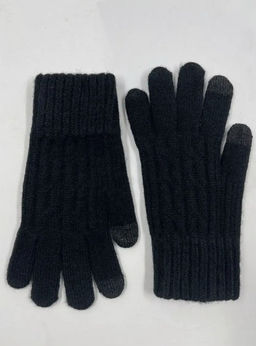 K13124 Перчатки утепленные ЧЕРНЫЙ