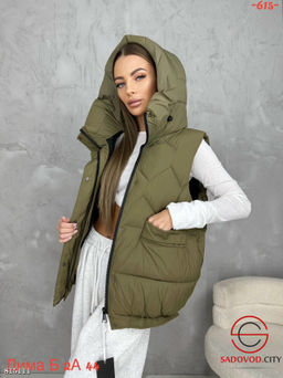 Жилетка женская с карманами