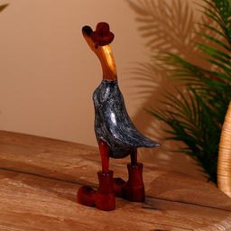 Сувенир «Утка», 27 см, дерево