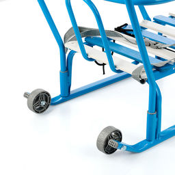 Игрушка. Санки детские "Тимка 5 комфорт+" (голубой)