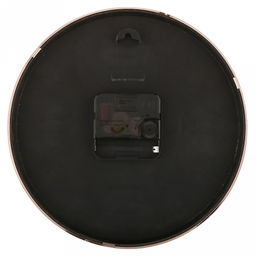 Часы настенные Элизиум д19,4см, h4см, мягкий ход, циферблат коричневый; цифры арабские, розовое золото; корпус пластик, розовое золото; в коробке (Китай) - Домашняя мода фото 4