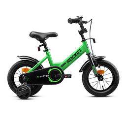 Велосипед 12" Rocket Juster, цвет зеленый