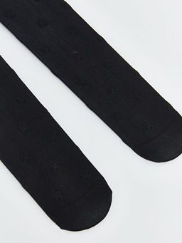 Desenli K?z ?ocuk ?nce K?lotlu ?orap 2li