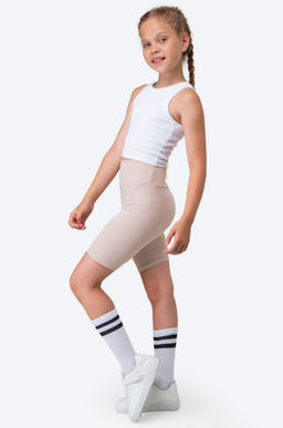 Велосипедки в рубчик для девочки Happyfox