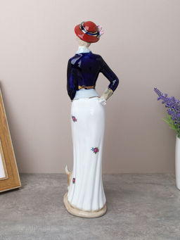 Статуэтка Дама с собачкой 30 см / 0837 /уп 24/ - ГалеонТрейд фото 3