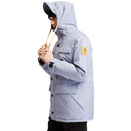 Куртка Timberland Parka Wilmington Field DryVent голубая  фото 4