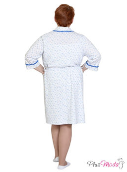Халат Модель №116 размеры 44-84 - Plusmoda фото 5