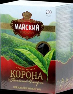 Майский. Корона Российской империи 200 гр. карт.пачка РОССИЯ