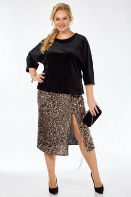 Платье Belinga 1222 черный - Mira fashion фото 856