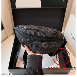 Сумка на пояс усыпанная камнями - Bruno фото 3