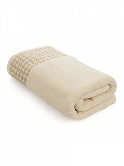 Полотенце для тела 70x130 молочный махровая ткань