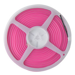 ULS-N01-2835-120LED/m-6mm-IP67-DC12V-9W/m-5M-PINK Гибкая светодиодная лента. NEON. Катушка 5м. в блистере. Розовый свет. ТМ Uniel