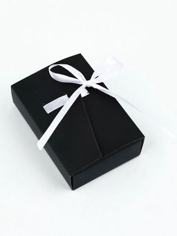 Цена за 5 шт. Коробка под бижутерию «Чёрная», 12×8.5×3 см