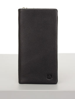 LACCOMA клатч 7513-черный натуральная кожа