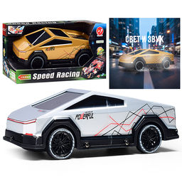 Машина "Скорость дороги" 1:18, свет, звук, в коробке
