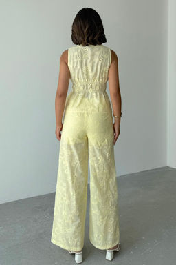 Sar? Pamuklu Brode Astarl? Pantolon TWOSS25PL00128