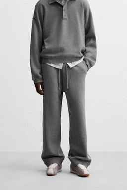 STITCH DETAIL JOGGER TROUSERS - Zara фото 2