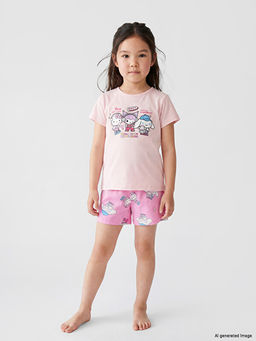 Пижама Hello Kitty с принтом для девочек