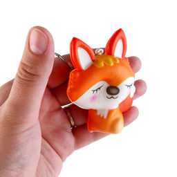 Мялка - сквиши Лисёнок на брелоке, виды МИКС - Simaland фото 4