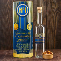 Подарочный набор для приготовления настойки Вечерняя, набор трав и специй 20 г, бутылка 500 мл., инструкция