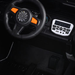 Электромобиль U023431Y "Экспедишн" 12V7A, серый