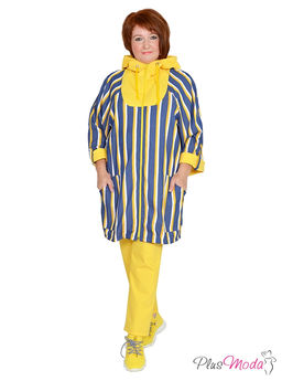 Парка с капюшоном Модель №932 размеры 44-84 - Plusmoda фото 7