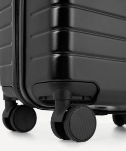 Чемодан для ручной клади JOGEL ESSENTIAL Carry on Spinner, черный  фото 9