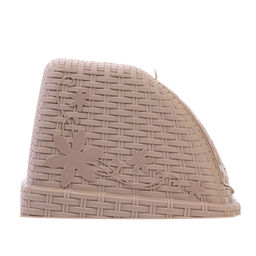 Хлебница "Плетенка" св.коричневый М4903