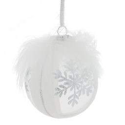 Набор из 12шт Украшение новогоднее "Шар", D 8 см, L35 W27 H8,5 см