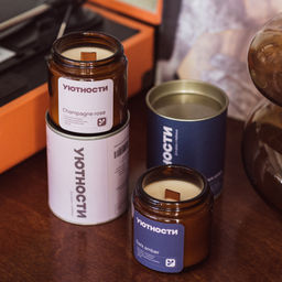 Свеча ароматическая 100мл Dark amber