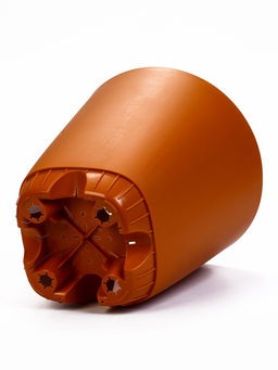 Кашпо с прикорневым поливом 15 л D-29,5см, H-31см карамель "Гранд"