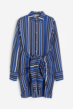 Vestido camisero con lazada - H&m фото 2