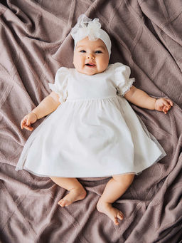 Платье с блумерами Экрю 0+ - Bungly фото 4