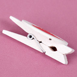 Прищепки декоративные «Сердечки» набор 6 шт., 2×11.5×16 см