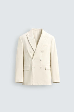 CORDUROY DOUBLE-BREASTED BLAZER - Zara фото 7