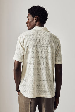 Camisa resort de encaje Regular Fit - H&m фото 3