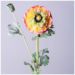 ЦВЕТОК ИСКУССТВЕННЫЙ РАНУНКУЛЮС ВЫСОТА=55СМ.