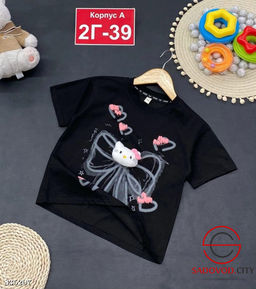 Футболка для девочки с рисунком