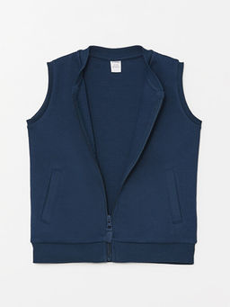 Bisiklet Yaka Erkek Bebek Yelek - Waikiki фото 3