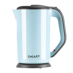 Чайник электрический с двойными стенками GALAXY GL0330/голубой
