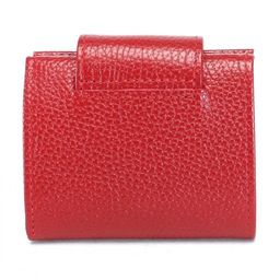 Портмоне женское Croco-ПР-906 натуральная кожа 1 отд, 4 карм, красный флотер (113) 231849  фото 2