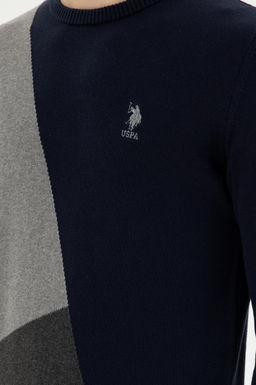Мужской темно-синий свитер - U.s. polo assn фото 7