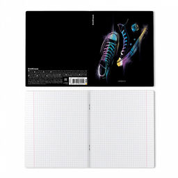 Цена за 5 шт. Тетрадь общая ученическая ErichKrause Sneakers, 48 листов, клетка, ламинация soft-touch+выборочный УФ-лак_MIX-PACK  фото 8