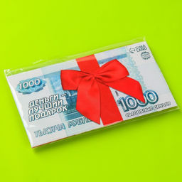 Съедобные деньги из вафельной бумаги Тысяча, 1 шт. - Simaland фото 6