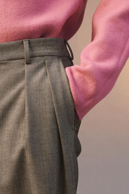 LIMITED EDITION SKINNY FIT TROUSERS - Zara фото 5