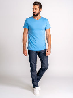 Футболка мужская короткий рукав GREG G146-RD-3025_R (голубой)  фото 4