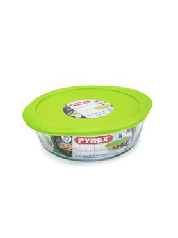 Блюдо для запекания и выпечки с крышкой COOK&STORE 2.3л 26х23х8см круглое